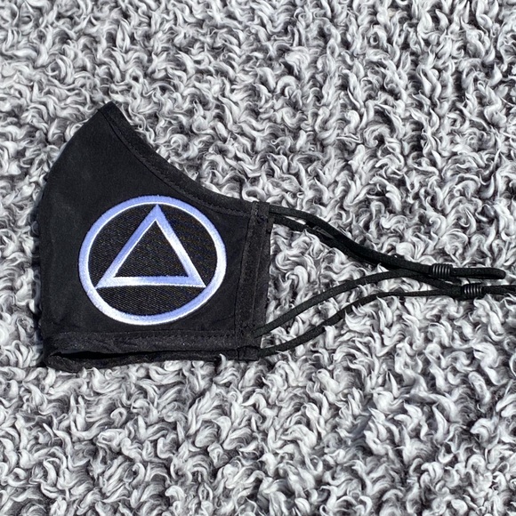Sobriety Serenity AA face mask 🎁 - Picture 1 of 12